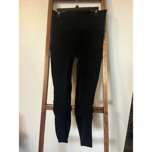 Blanqi Maternity Black Ankle Leggings Stretch Size L